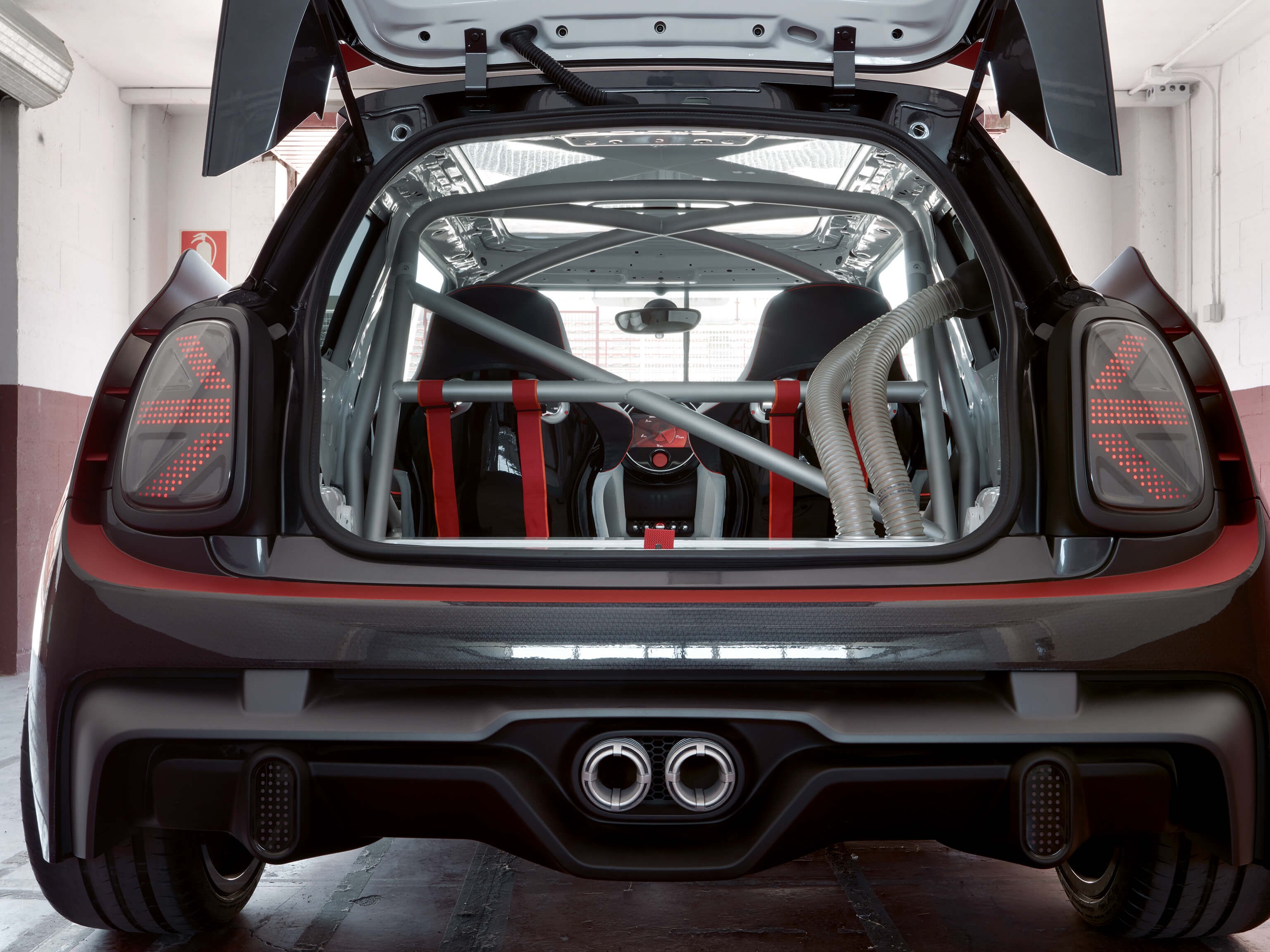 MINI John Cooper Works GP Concept – rear view/tail light MINI John Cooper Works GP Concept – rear view/tail light